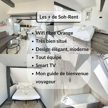 Daire Soh Rent 3p Schiltigheim